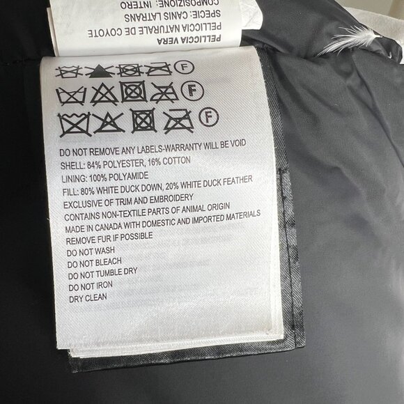 Canada Goose Hooded Winter Parka Down Coat - Picture 15 of 15